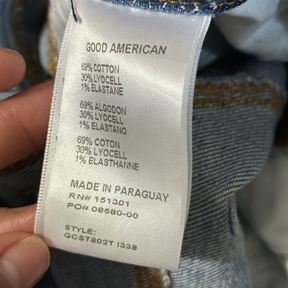 Good American Good Curve High Waist Straight Leg Jeans - Picture 3 of 13